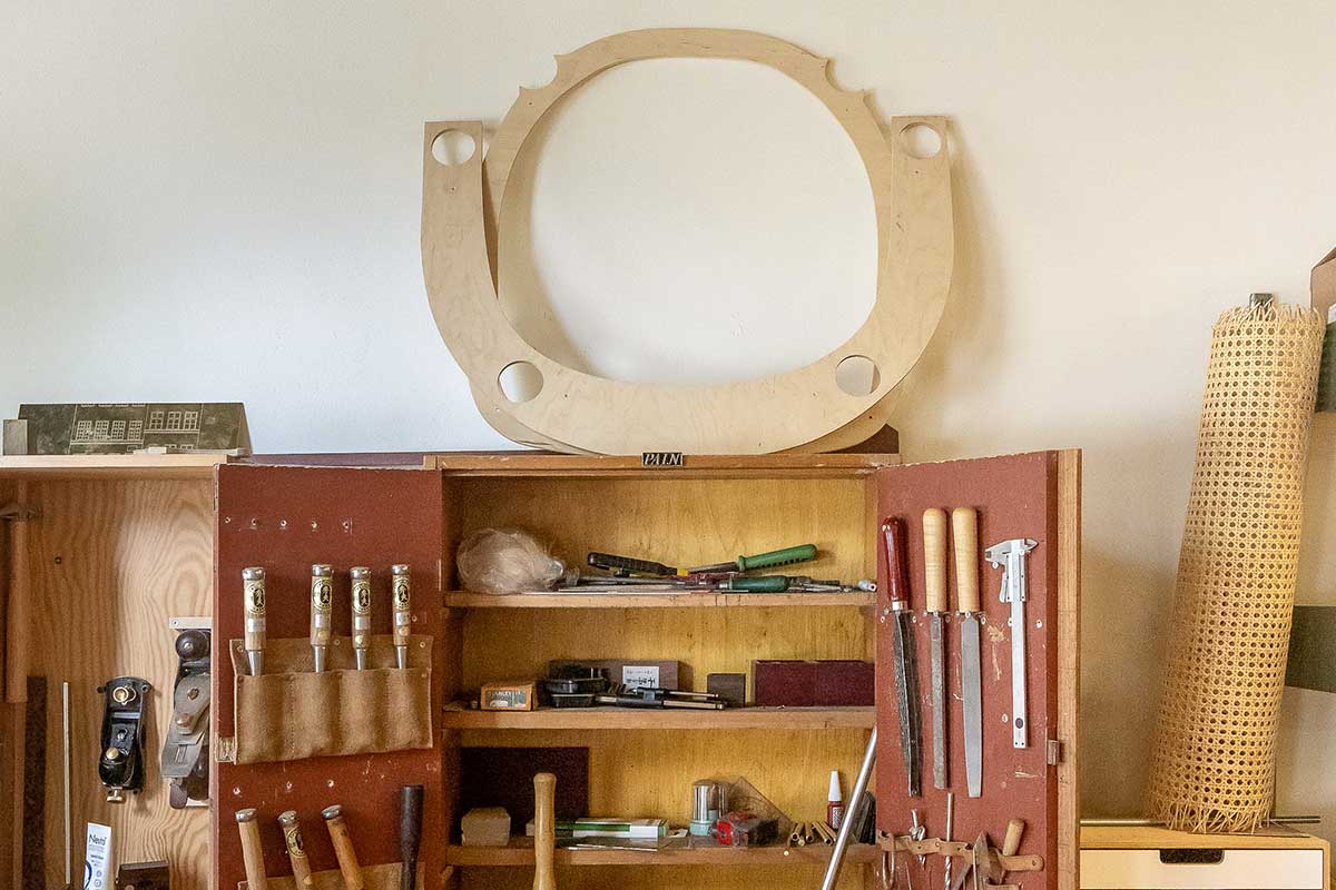 A. Petersen mission is to create furniture that lasts a lifetime using locally sourced materials , photography Stine Bundgaard