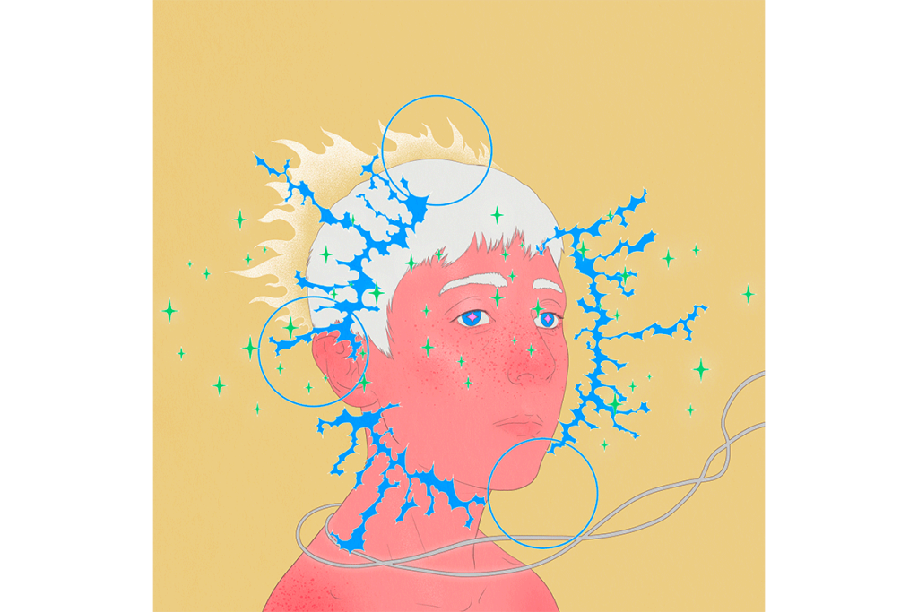LIM with the new track Fire, Spotify artwork