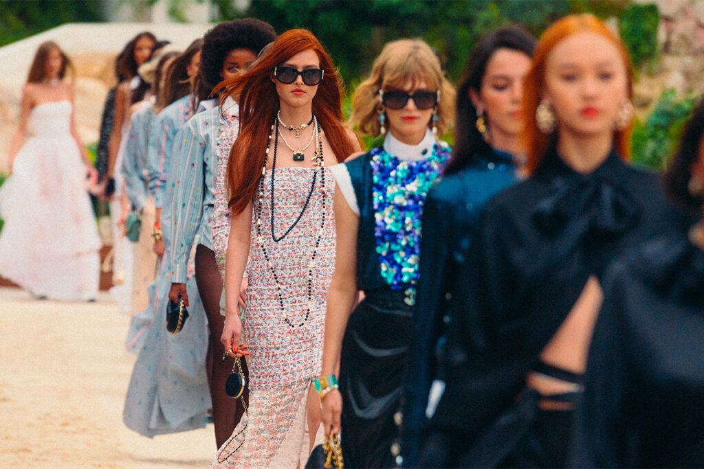 Chanel Cruise 2022 2023. Grand Finale of the show