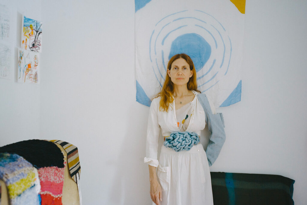 Lampoon, Susan Cianciolo and her home interior. Photography Sasha Lytvyn, styling Ana Tess