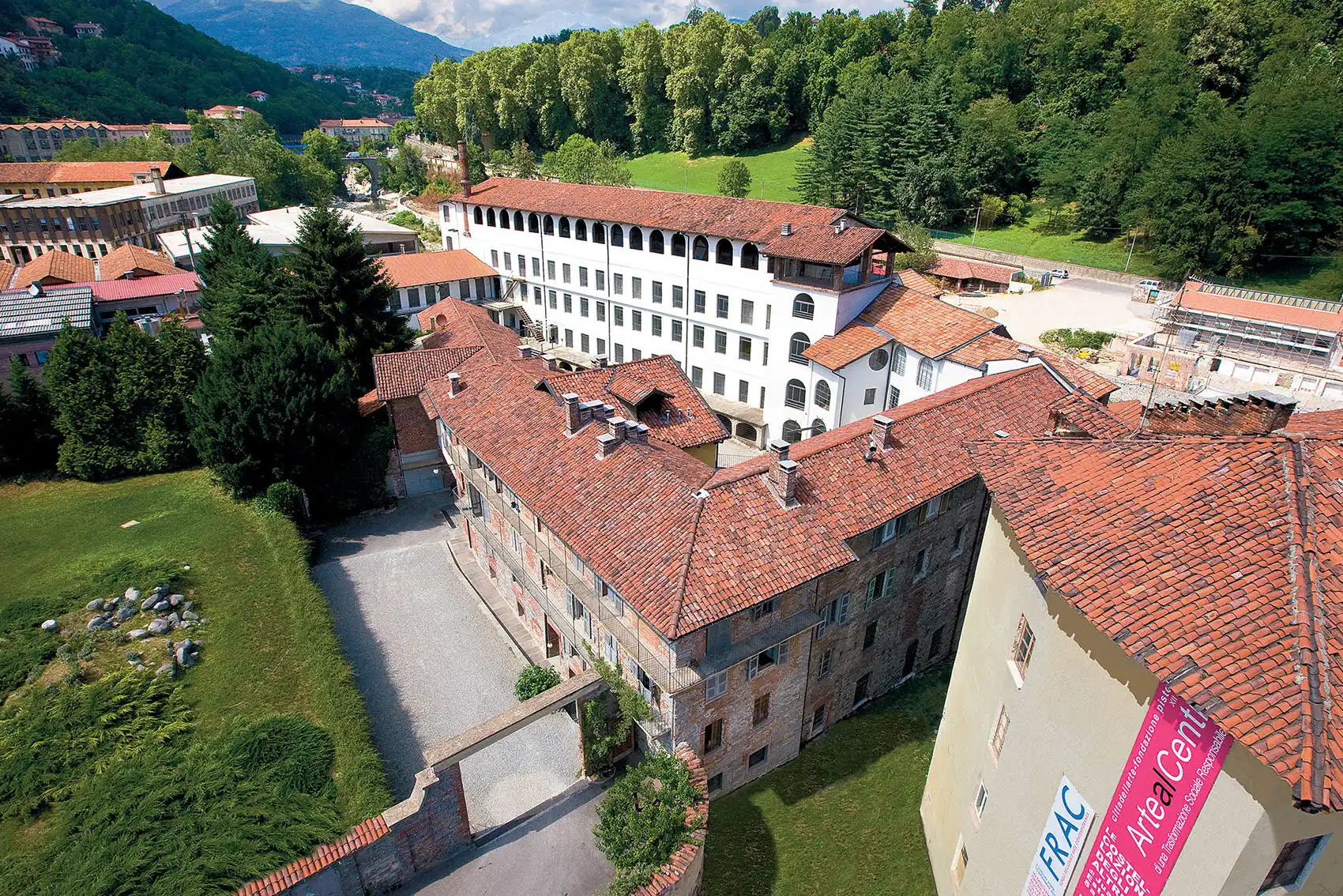 View of Cittadellarte, Fondazione Pistoletto