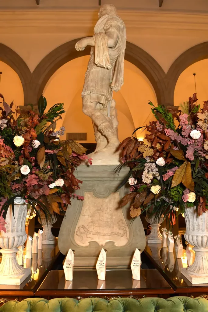 Lampoon, the Renaissance Awards at Palazzo Portinari Salviati on October 06, 2022 in Florence, Italy.