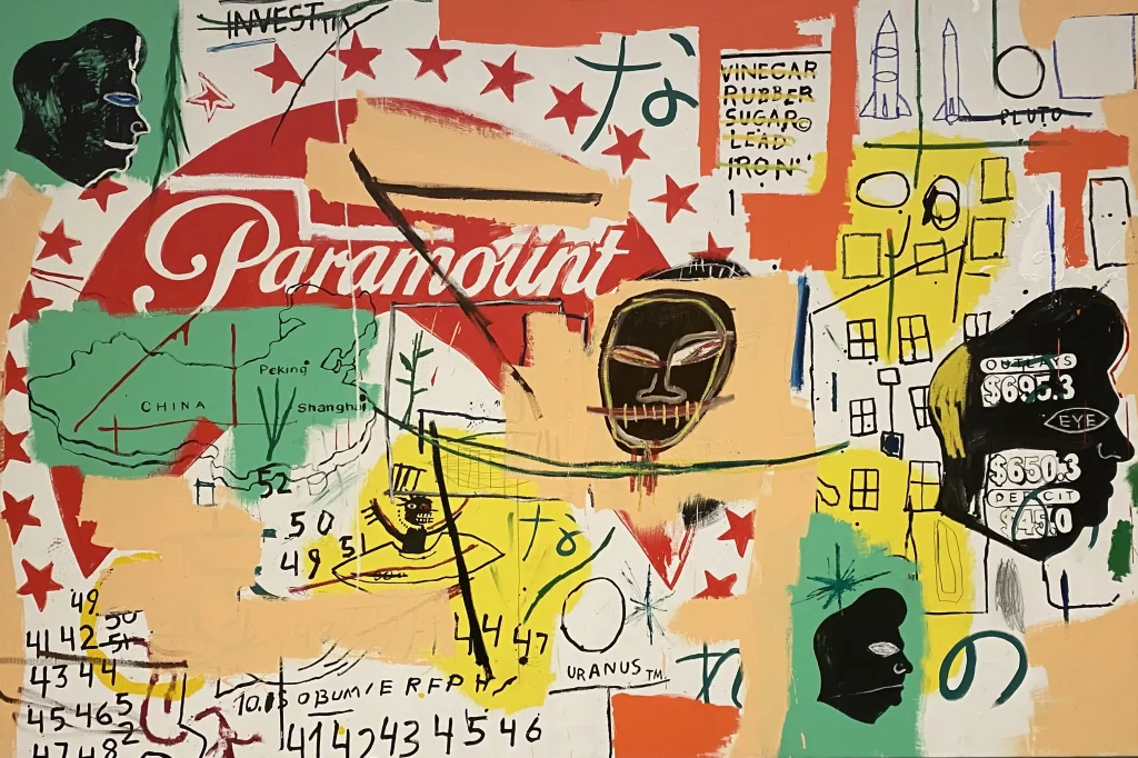 Basquiat x Warhol, Painting Four Hands
