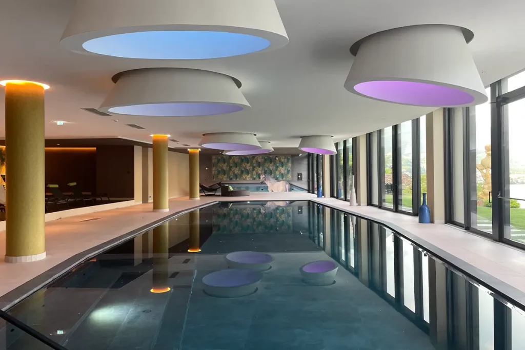 Swimming pool at ARIA Retreat & Spa